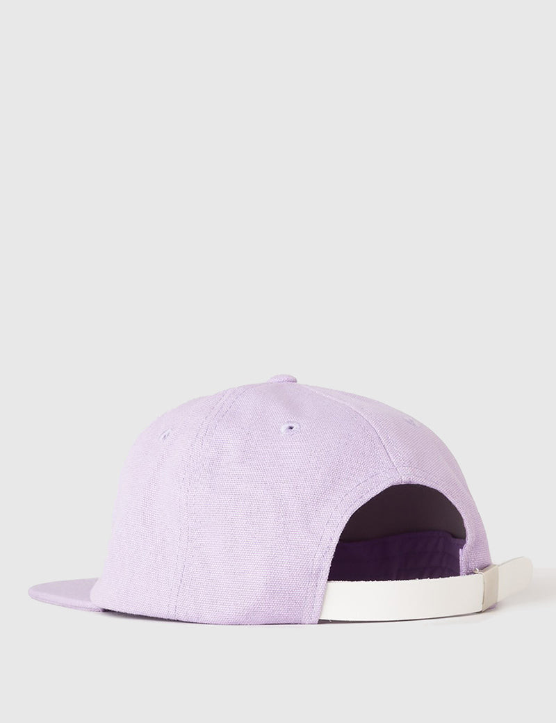 Stussy Smooth Stock Canvas Cap - Lavender