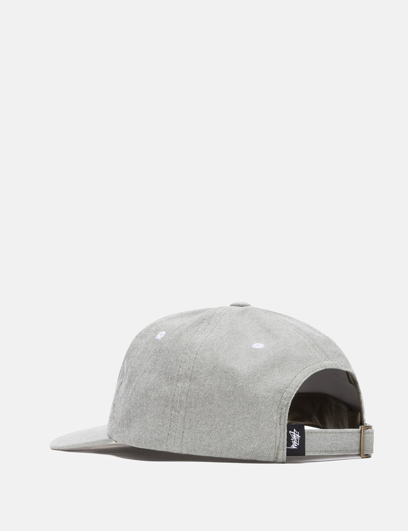 Casquette Basse Stussy Washed Stock - Vert