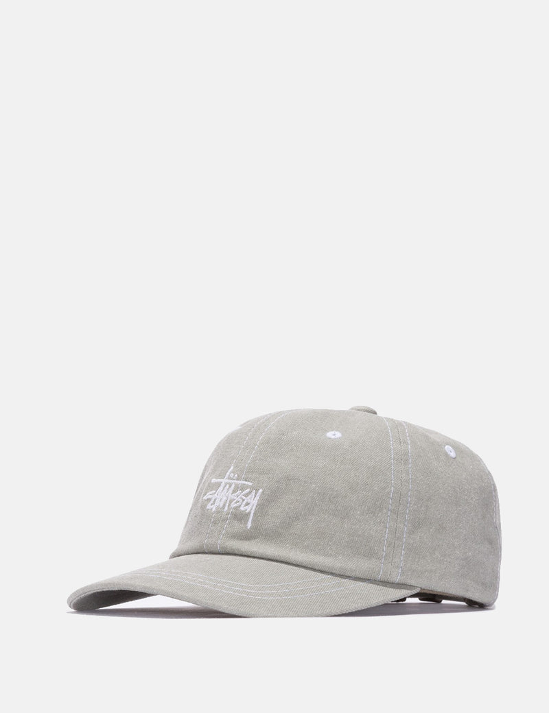 Casquette Basse Stussy Washed Stock - Vert
