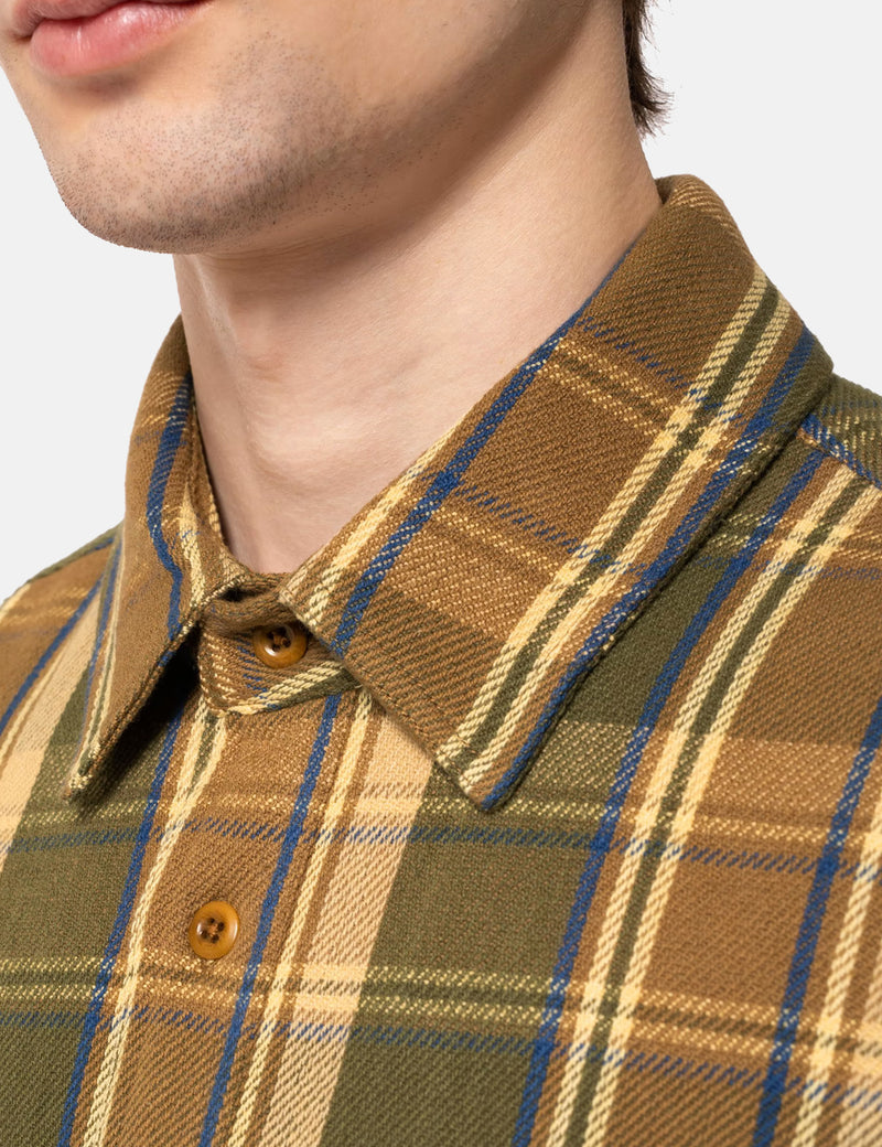 Chemise Nudie Sven - Multi carreaux robustes