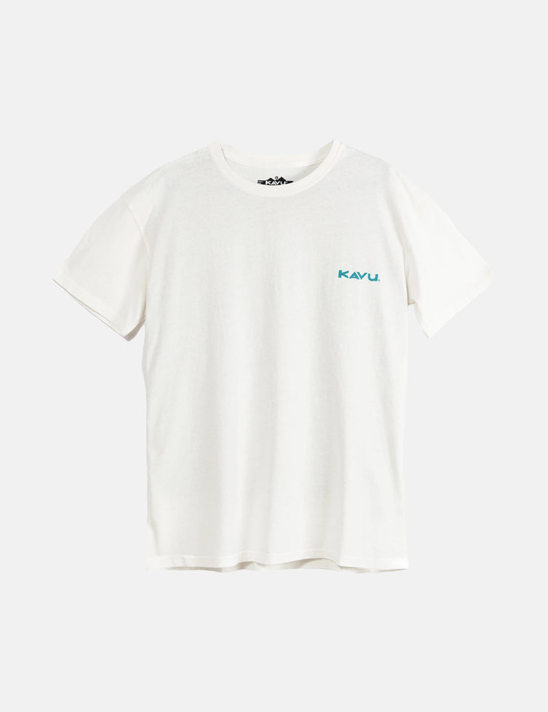 Kavu Brushstroke 티셔츠 - 내츄럴