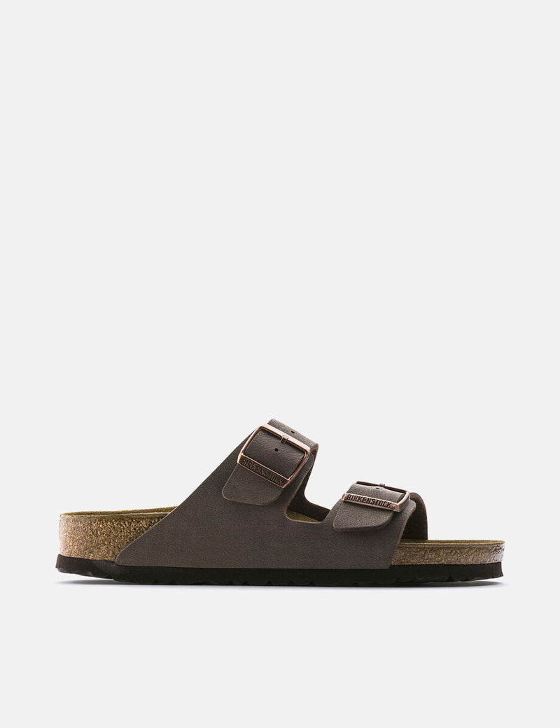 Birkenstock Arizona (Birko-Flor Nubuck) - Marron Moka