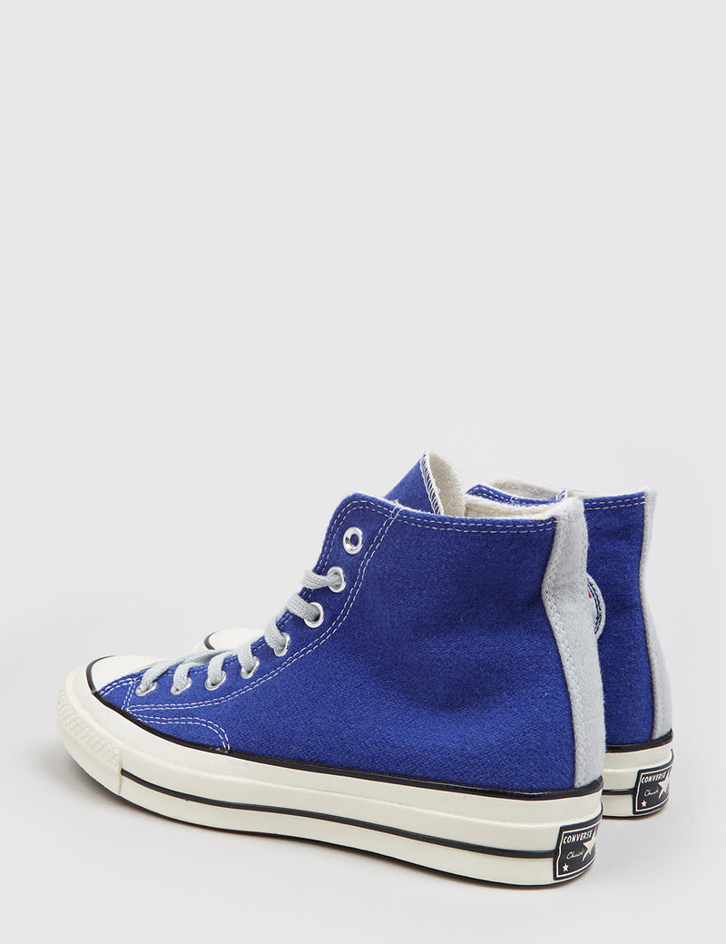 Converse 70's Chuck Taylor Hi (Wool) - Amparo Blue