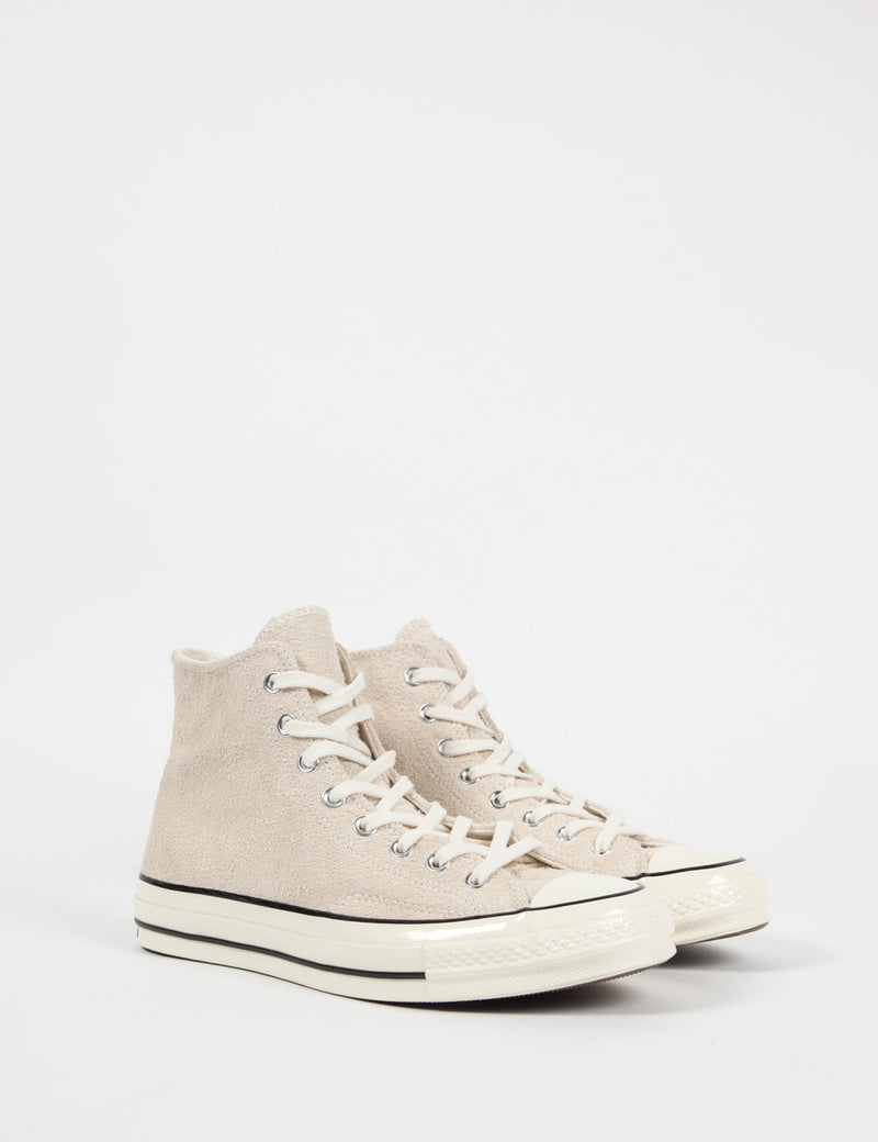 Converse 70's Chuck Taylor Hi (Vintage Suede) - Parchment