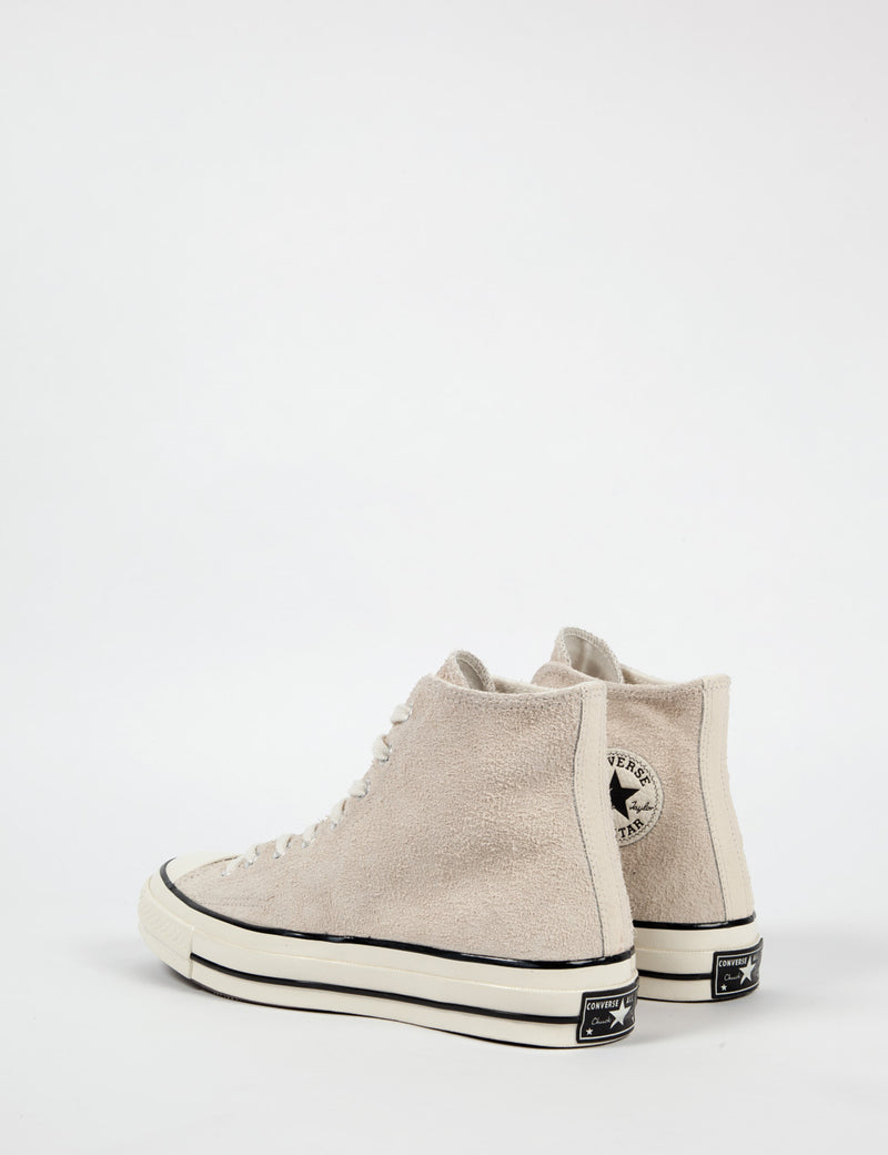 Converse 70's Chuck Taylor Hi (Vintage Suede) - Parchment