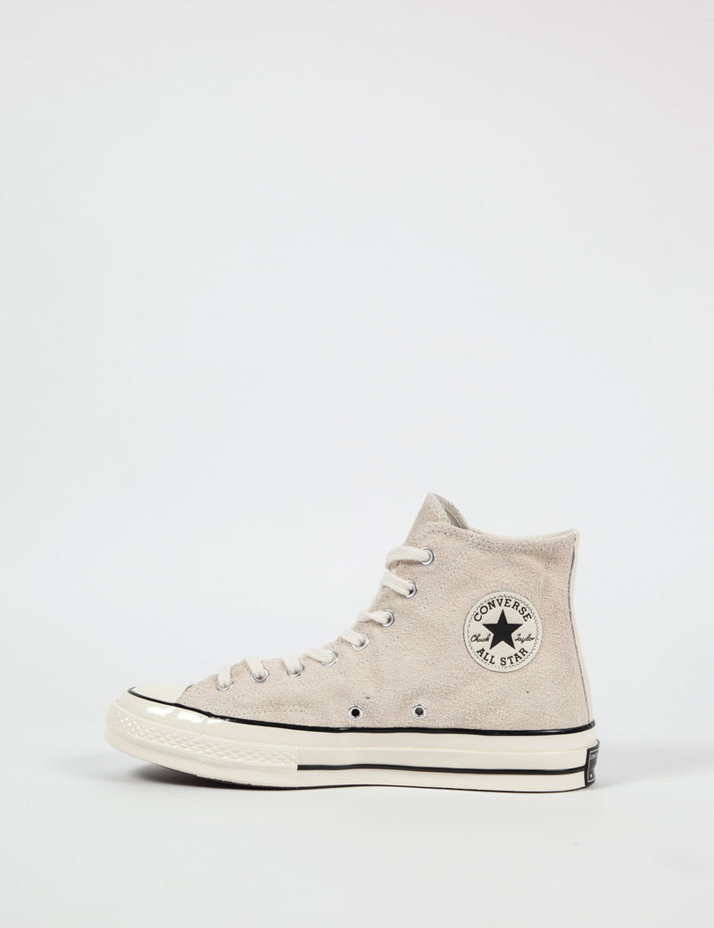 Converse 70's Chuck Taylor Hi (Vintage Suede) - Parchment