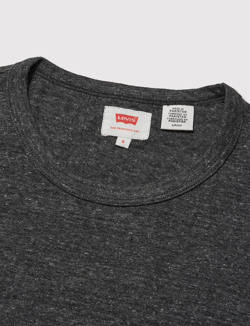 T-Shirt à Poche Levis Sunset (Mélange) - Ebony