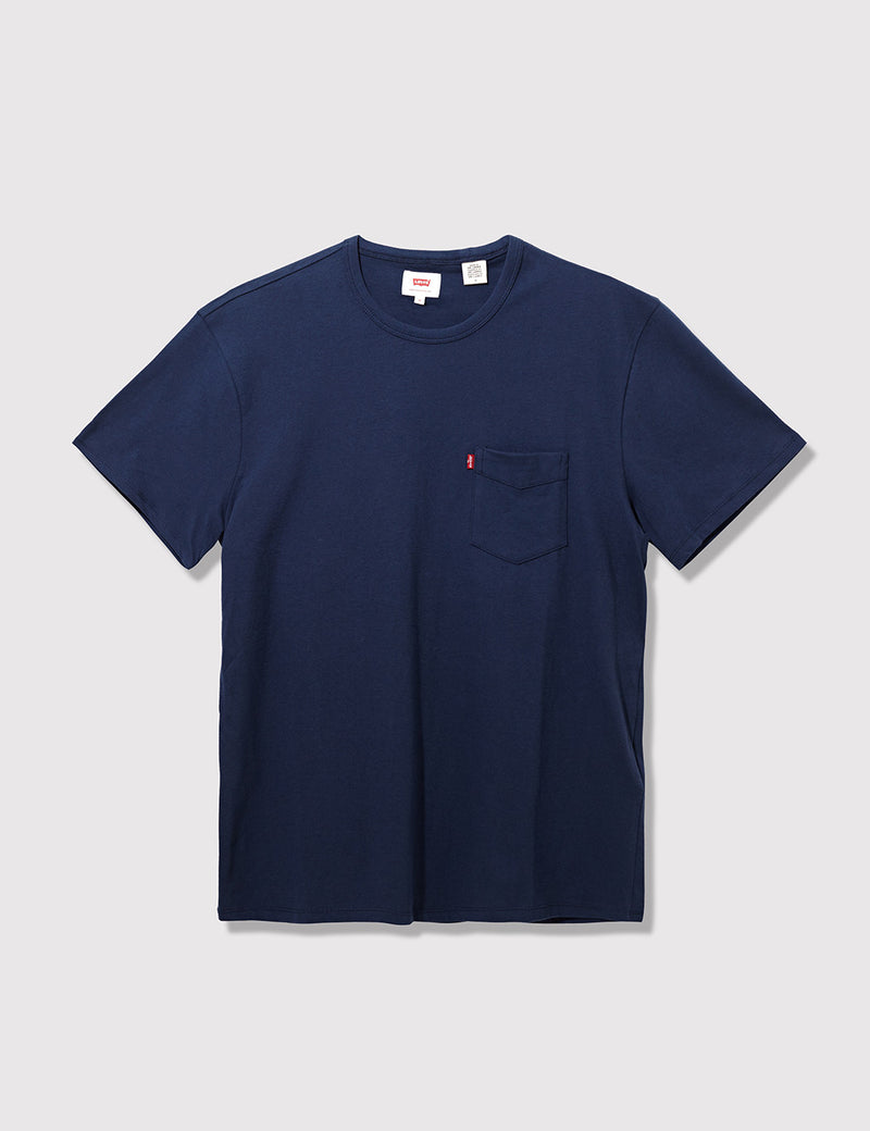 Levis Sunset Pocket T-Shirt - Dress Blues