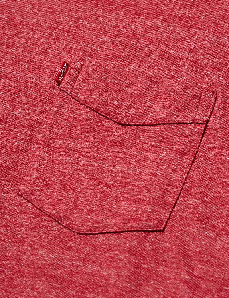 T-Shirt à Poche Levis Sunset - Sundried Tomato