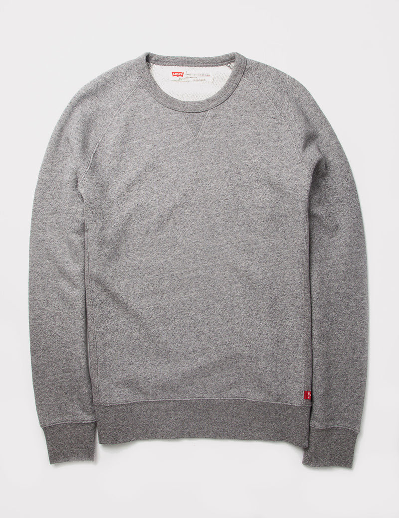 Levis Original Crew Sweatshirt - Grey Heather