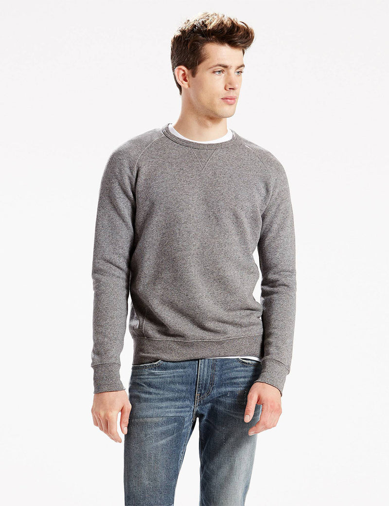 Levis Original Crew Sweatshirt - Grey Heather