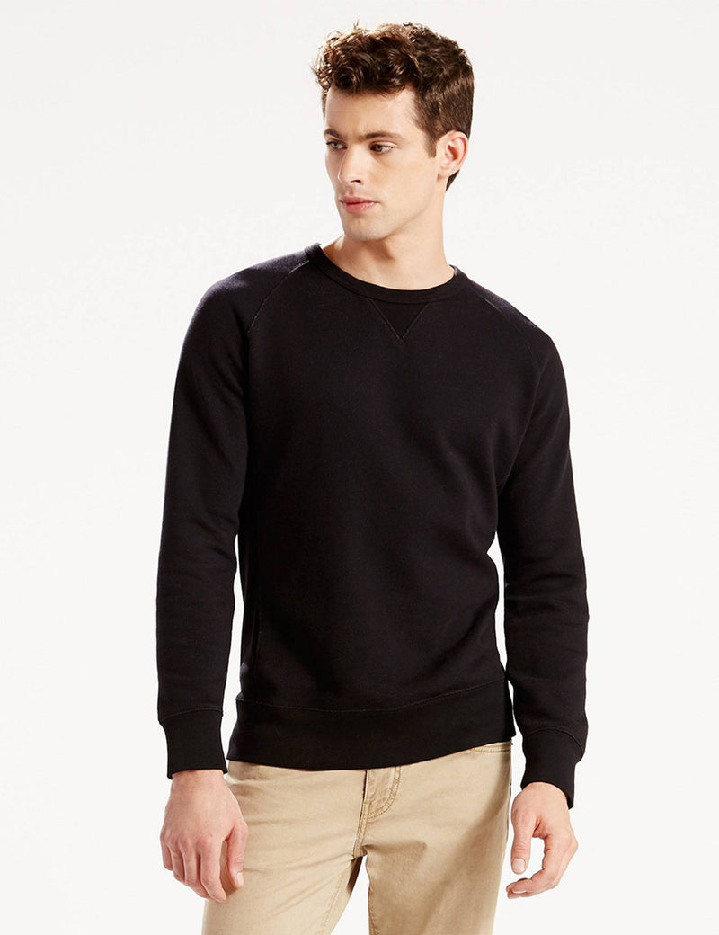 Sweat Levis Original Crew - Noir