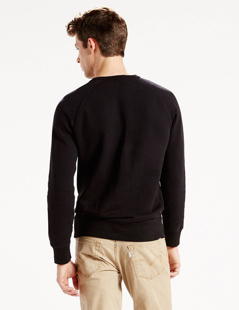 Sweat Levis Original Crew - Noir
