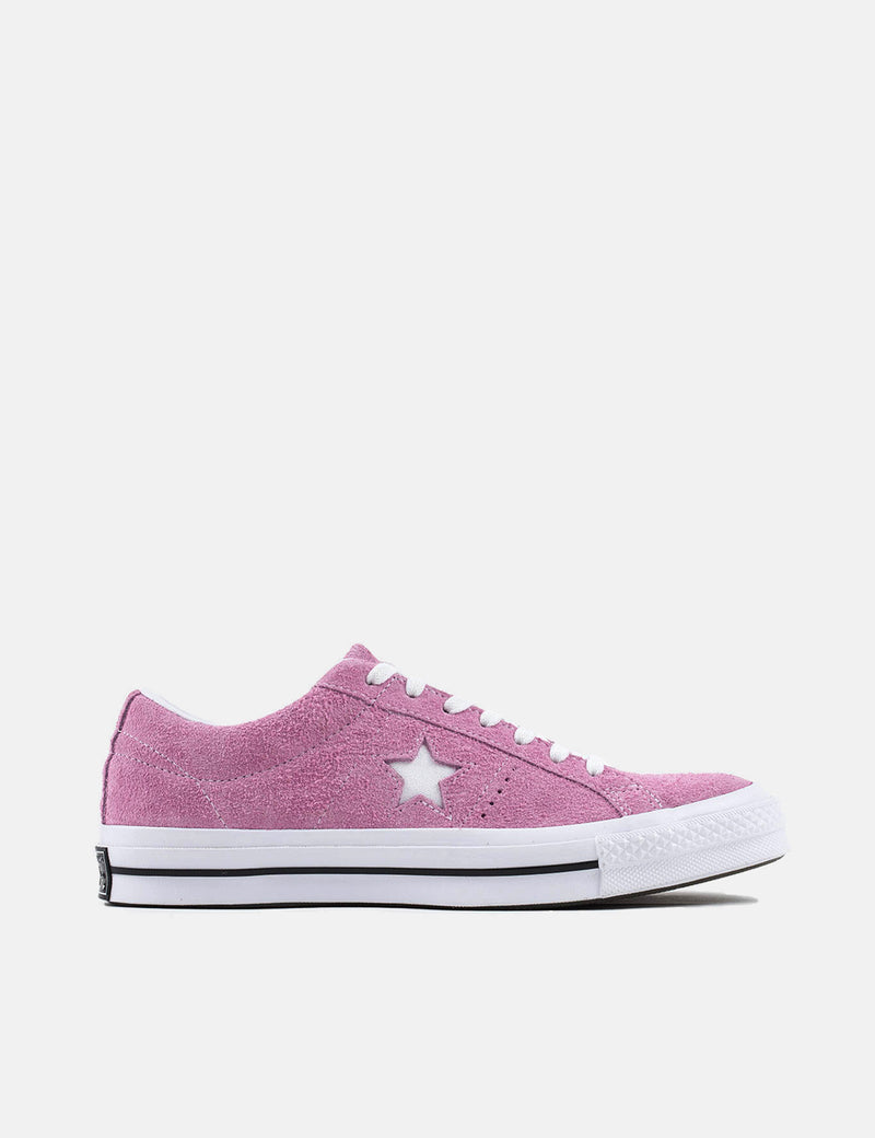Converse One Star Ox Low Suede (159492C) - Light Orchid/White/Black