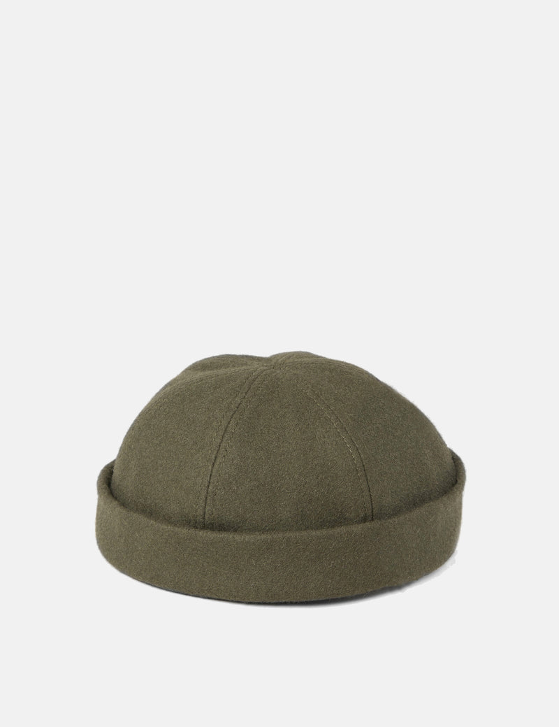 Bonnet SCRT Docker (Laine) - Vert Olive