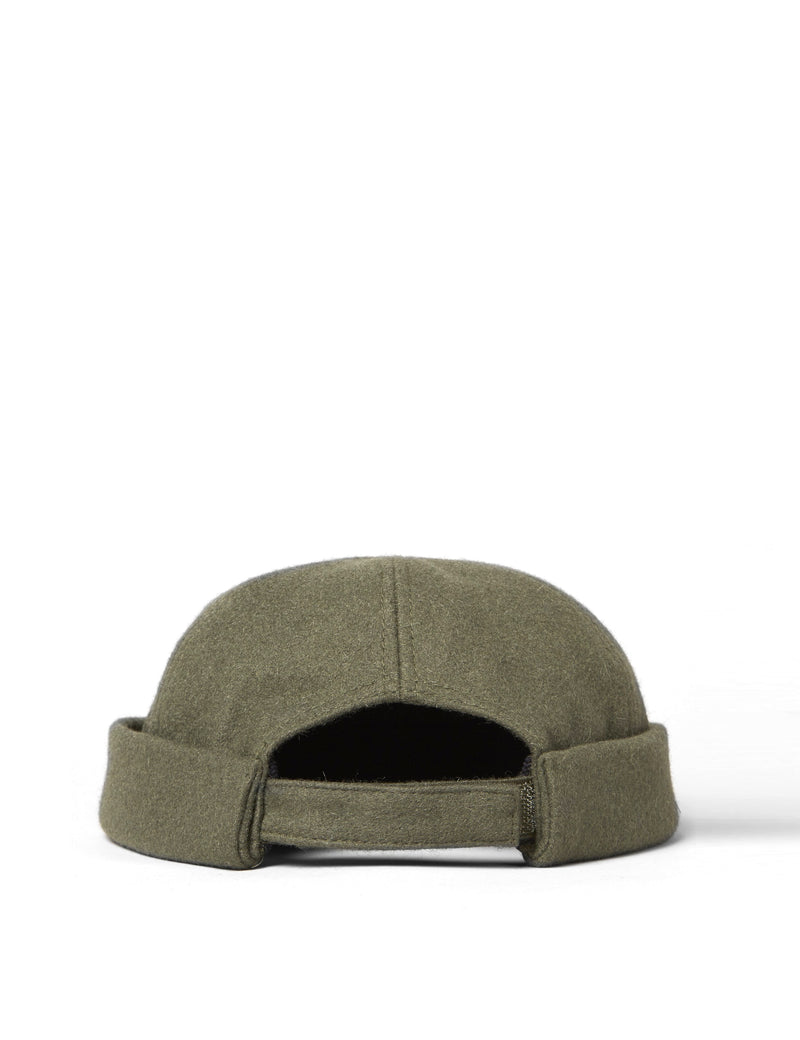 Bonnet SCRT Docker (Laine) - Vert Olive