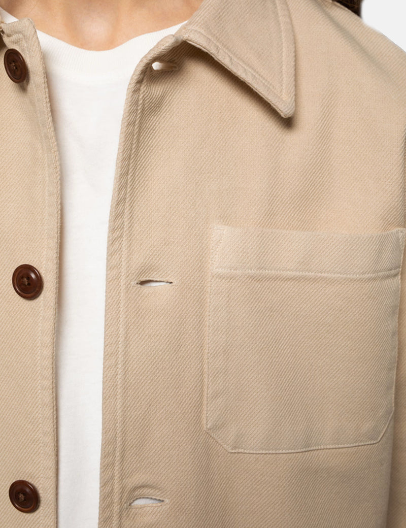 Veste Nudie Barney Worker - Crème