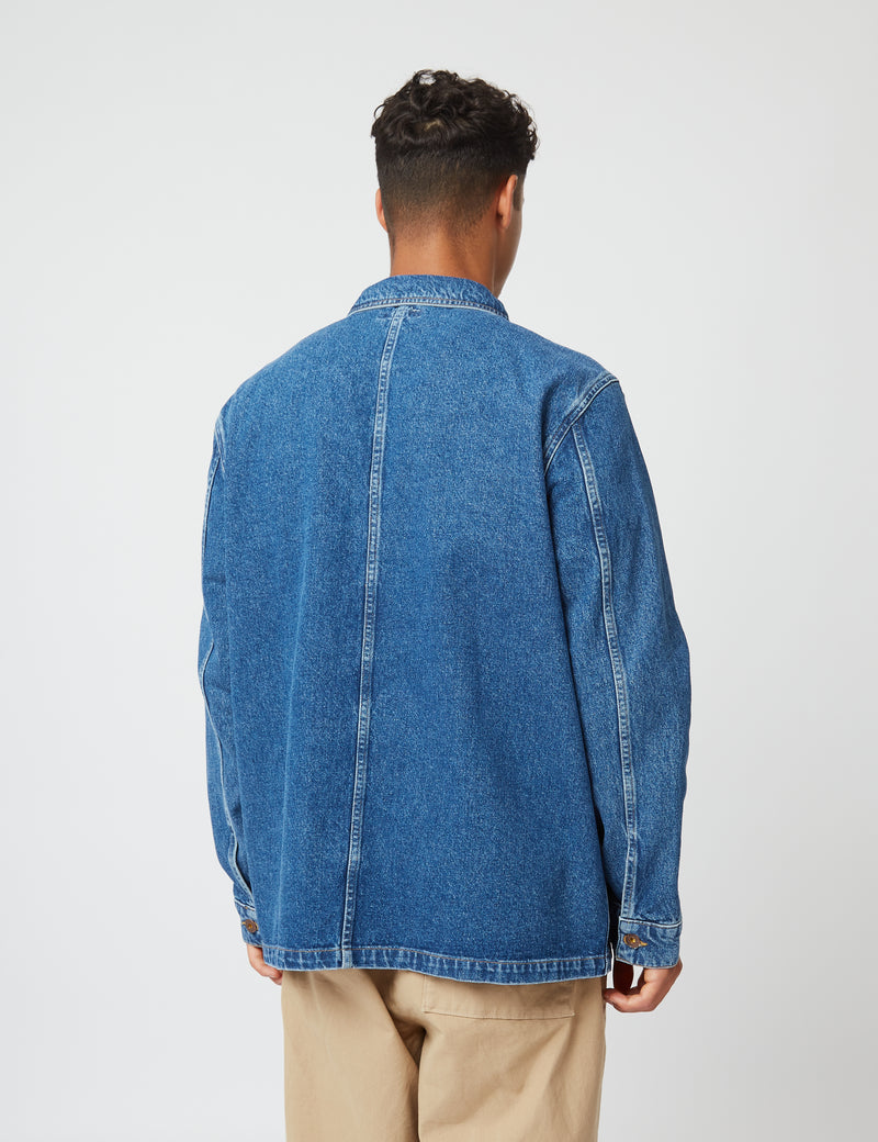 Nudie Barney 90s Jacket - Blue Denim