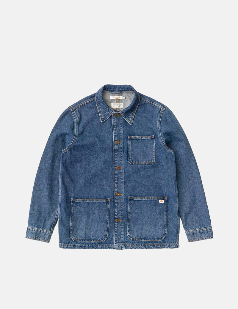 Nudie Barney 90s Jacket - Blue Denim