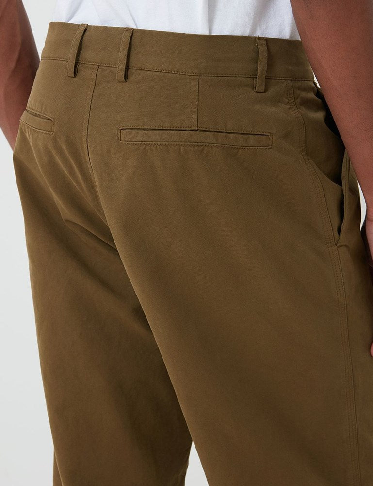 Pantalon Bhode Everyday (Relaxed, Cropped Leg) - Military Olive