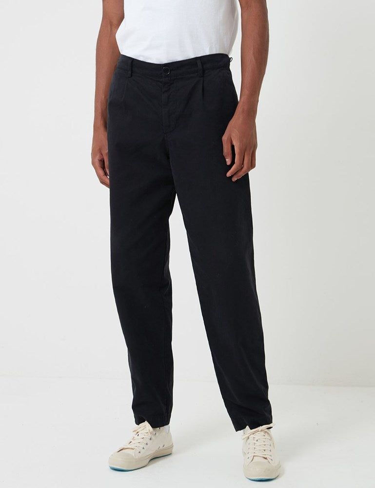 Pantalon Bhode Everyday (Relaxed, Cropped Leg) - Noir