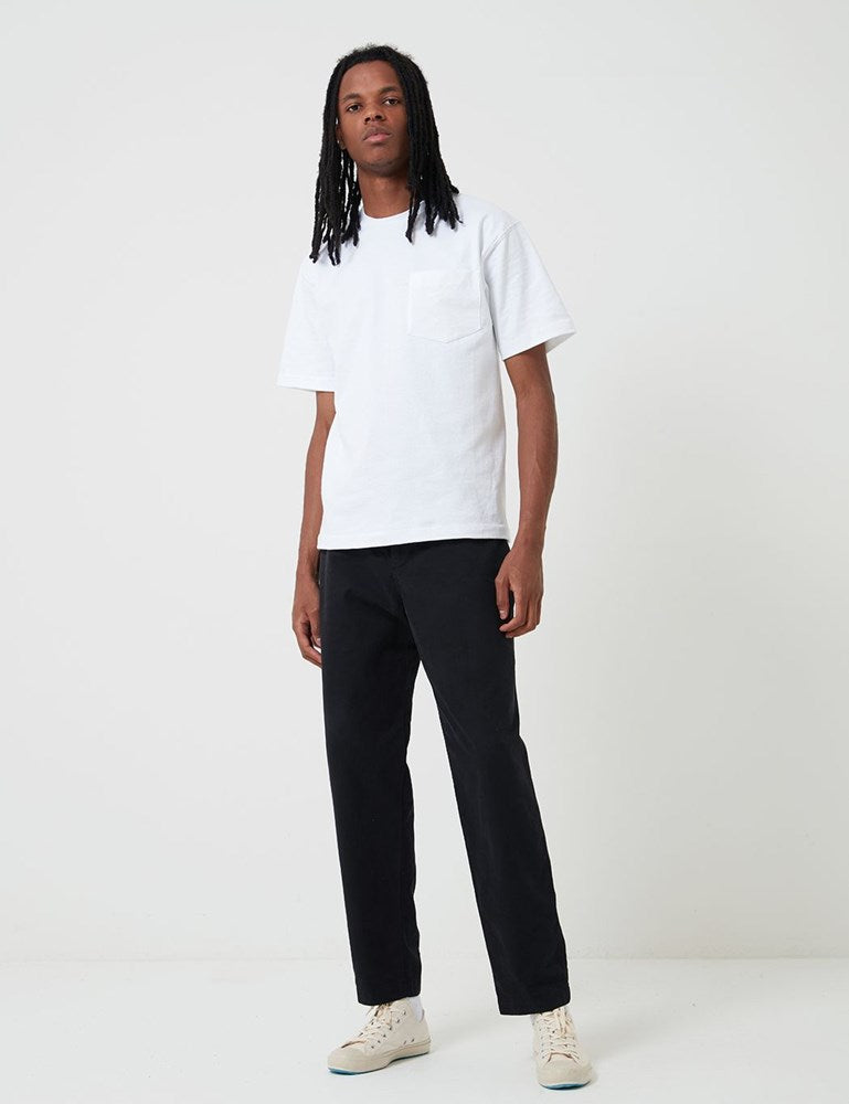 Pantalon Bhode Everyday (Relaxed, Cropped Leg) - Noir