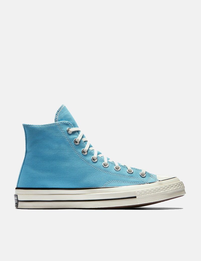 Converse 70's Chuck Hi 161440C (Canvas) - Shoreline Blue/Black/Egret