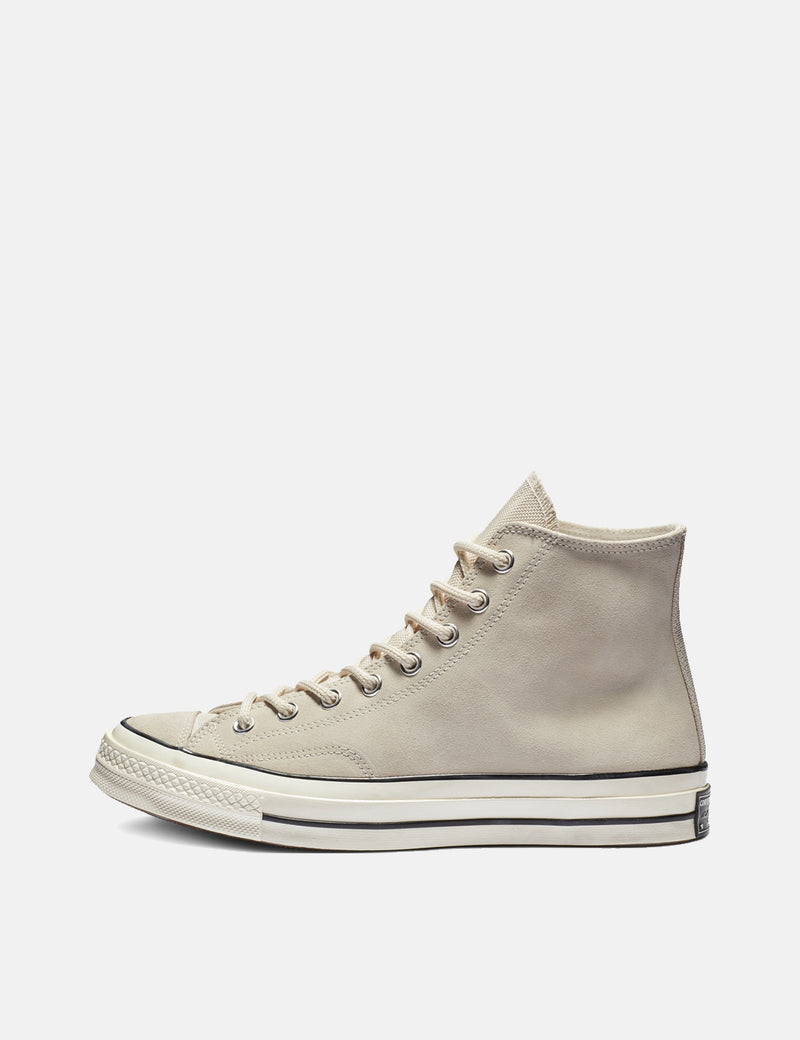 Converse 70's Chuck Taylor Hi Suede (162372C) - Natural Ivory/Black/Egret