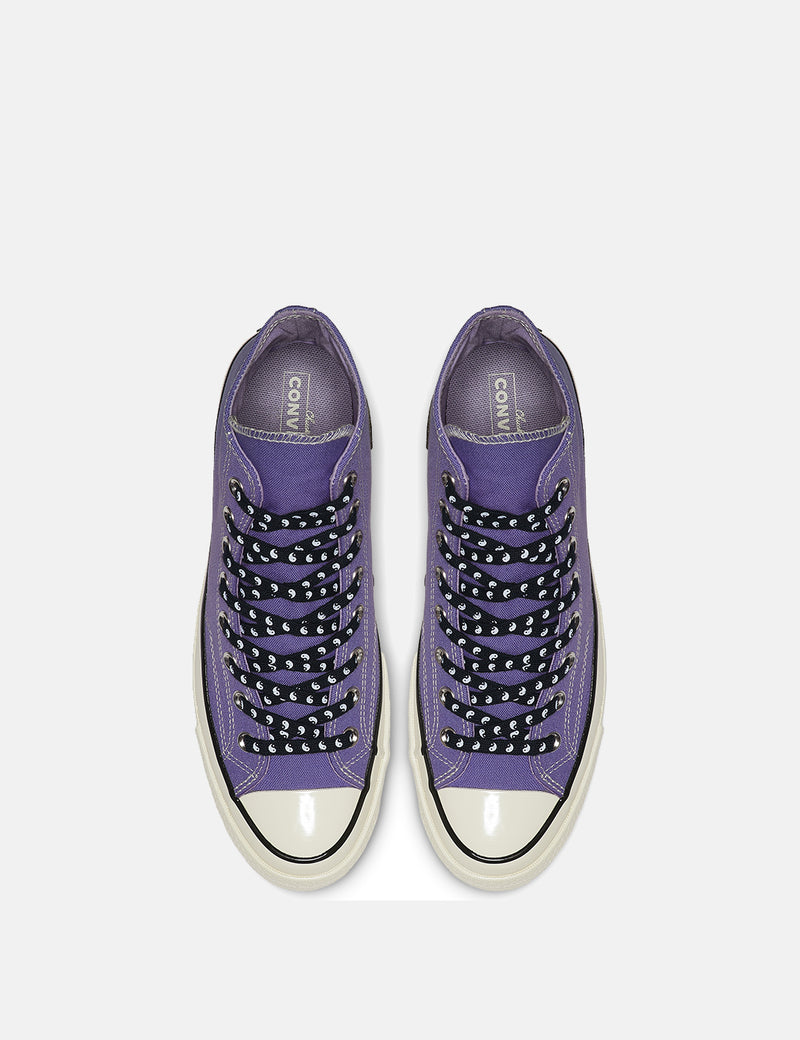 Converse 70's Chuck Taylor Hi (164211C) - Lilas Sauvage/Noir/Aigrette