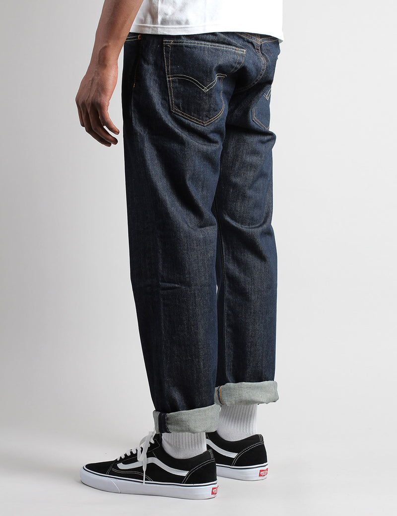 Levis 501 Original Fit Jeans - Marlon Dark Blue