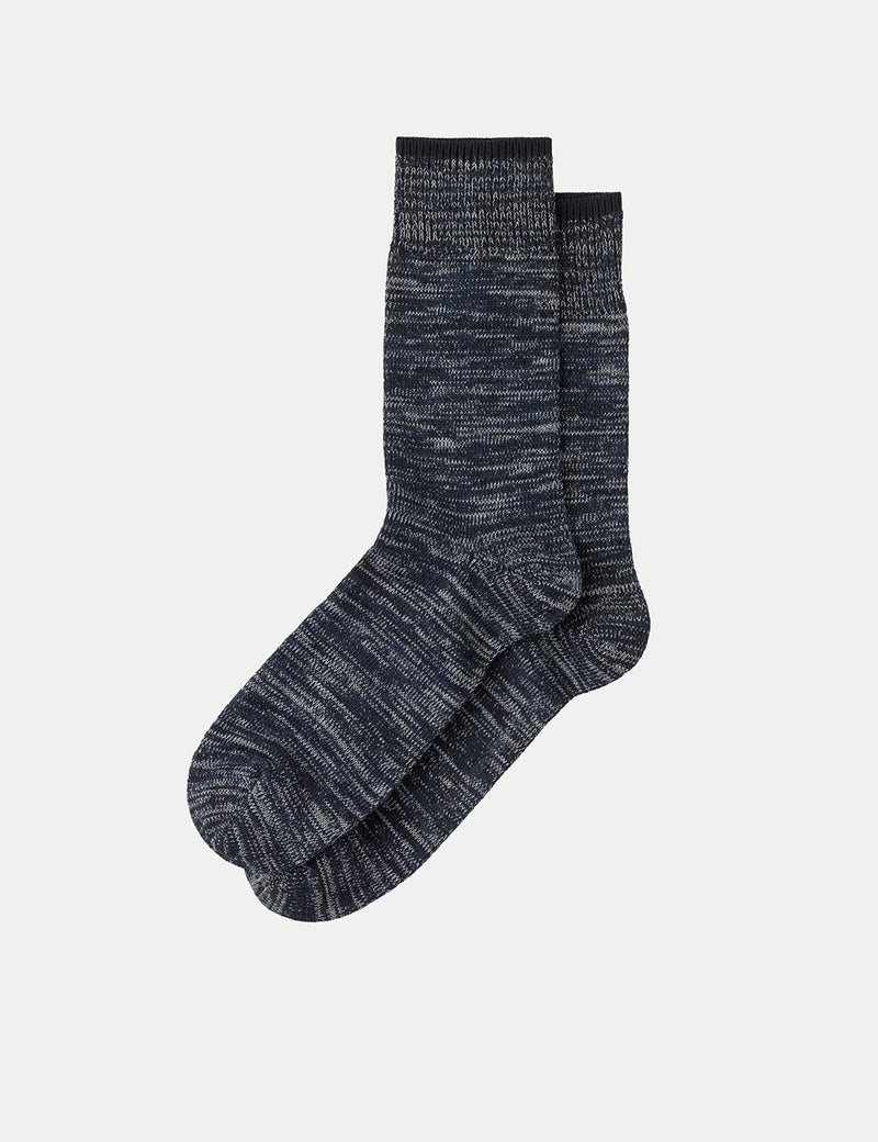 Chaussettes Nudie Rasmusson Multi Fil - Bleu Marine