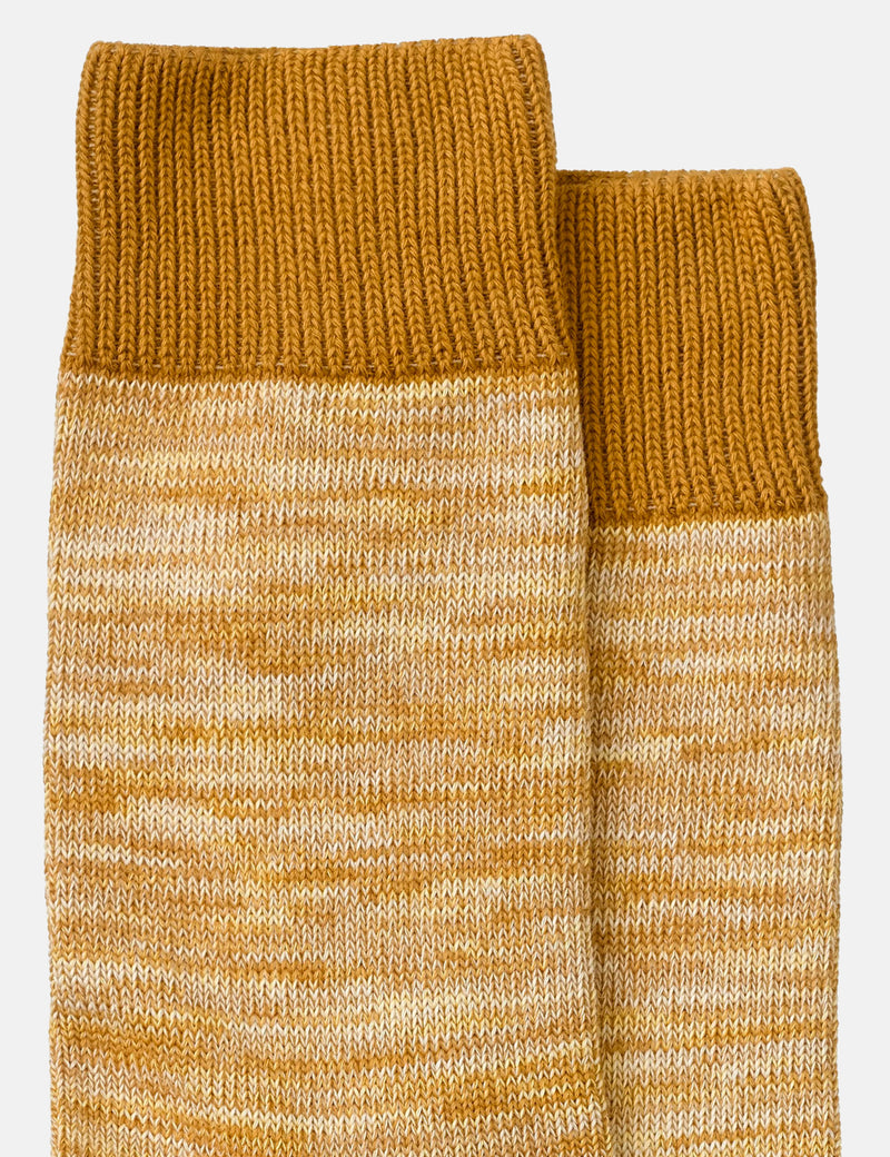 Nudie Rasmusson Multi Yarn Socks - Faded Sun