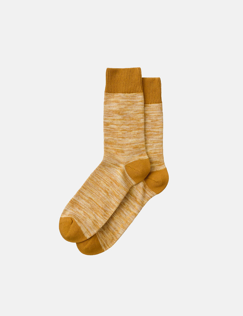 Nudie Rasmusson Multi Yarn Socks - Faded Sun