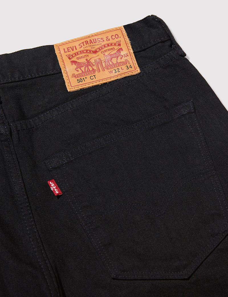 Jean Levis 501 CT Customized Tapered Fit - Black Rinsed