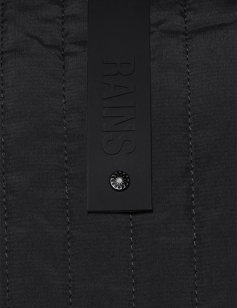 Rains 라이너 재킷 - 블랙