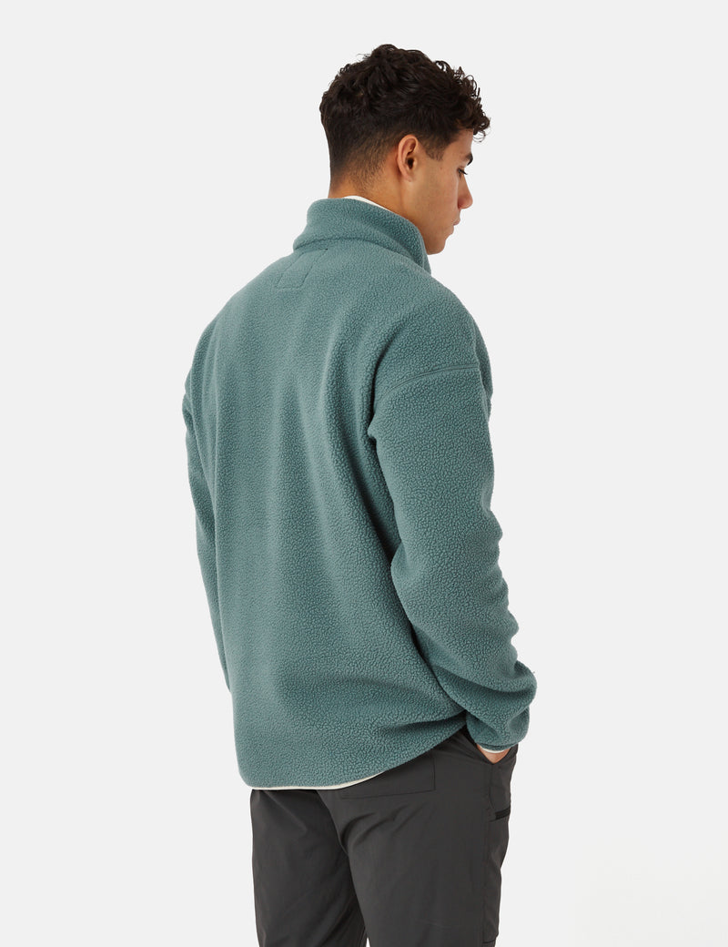 Columbia Helvetia Half Snap Fleece - Metal Grey/Chalk White