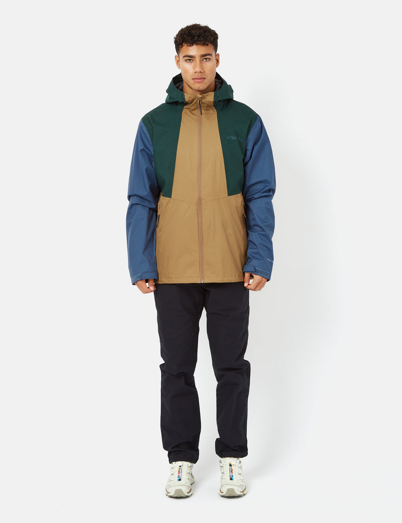 Columbia Inner Limits II ジャケット - Delta Brown/Spruce Green