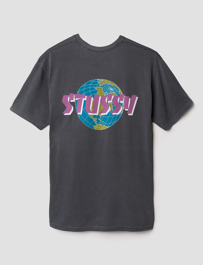 Stussy Global T-Shirt - Black