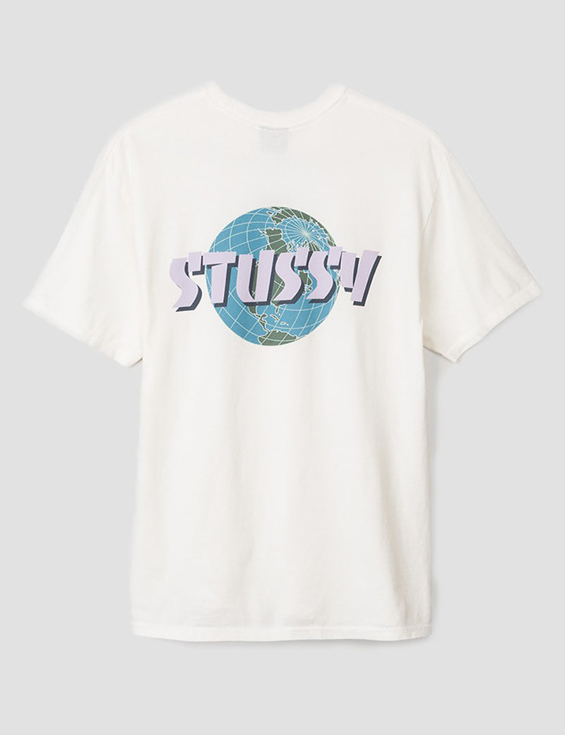 Stussy Global T-Shirt - Natural
