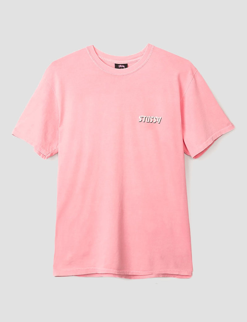 Stussy Global T-Shirt - Pink