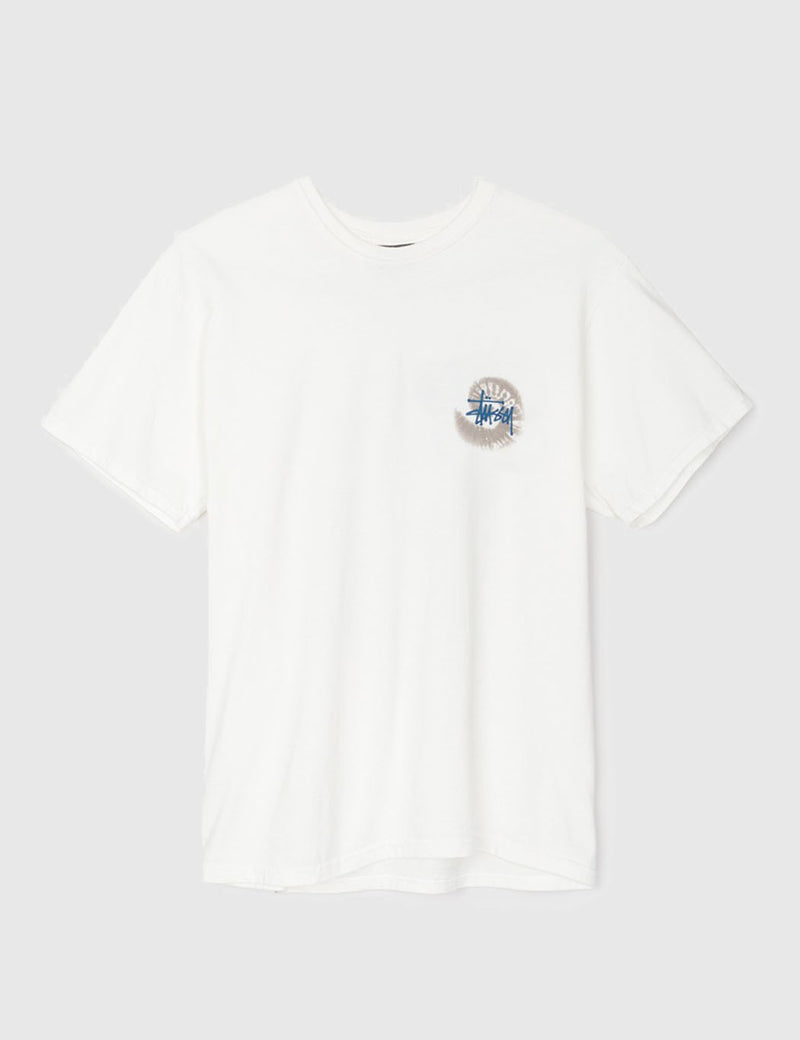Stussy Basic Swirl T-Shirt - Natural