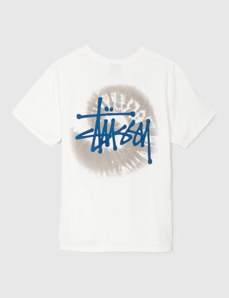 Stussy Basic Swirl T-Shirt - Natural
