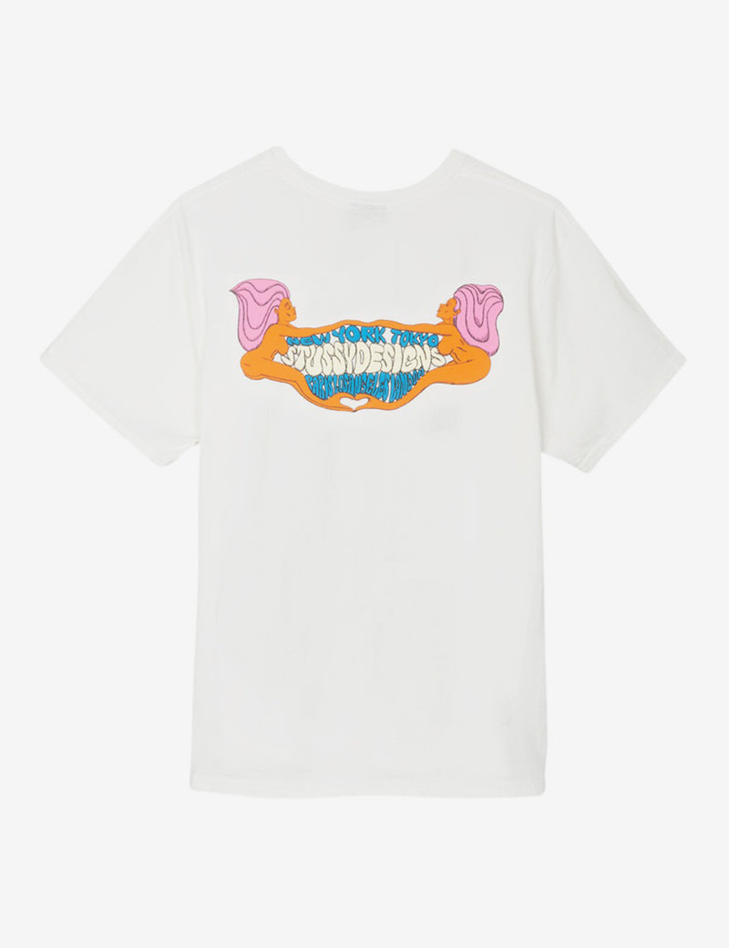 Stussy Hippie Swing T-Shirt - Natural