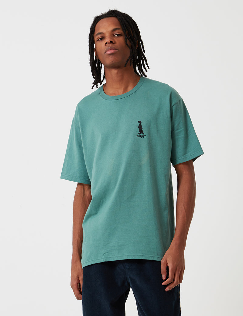 Stussy Raggamon T-Shirt - Sage Green