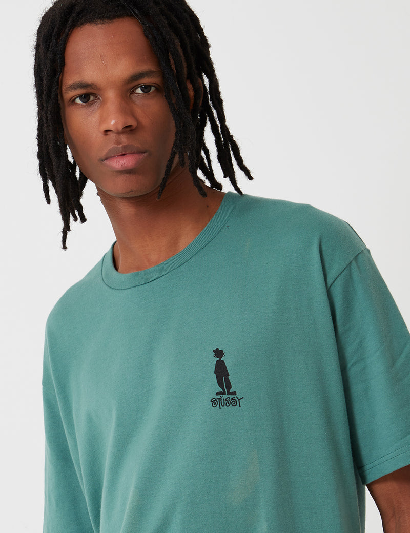 Stussy Raggamon T-Shirt - Sage Green