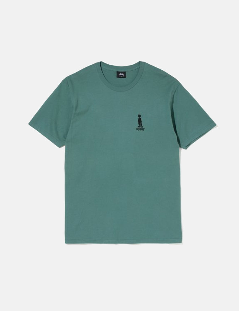 Stussy Raggamon T-Shirt - Sage Green
