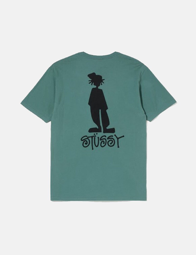 Stussy Raggamon T-Shirt - Sage Green