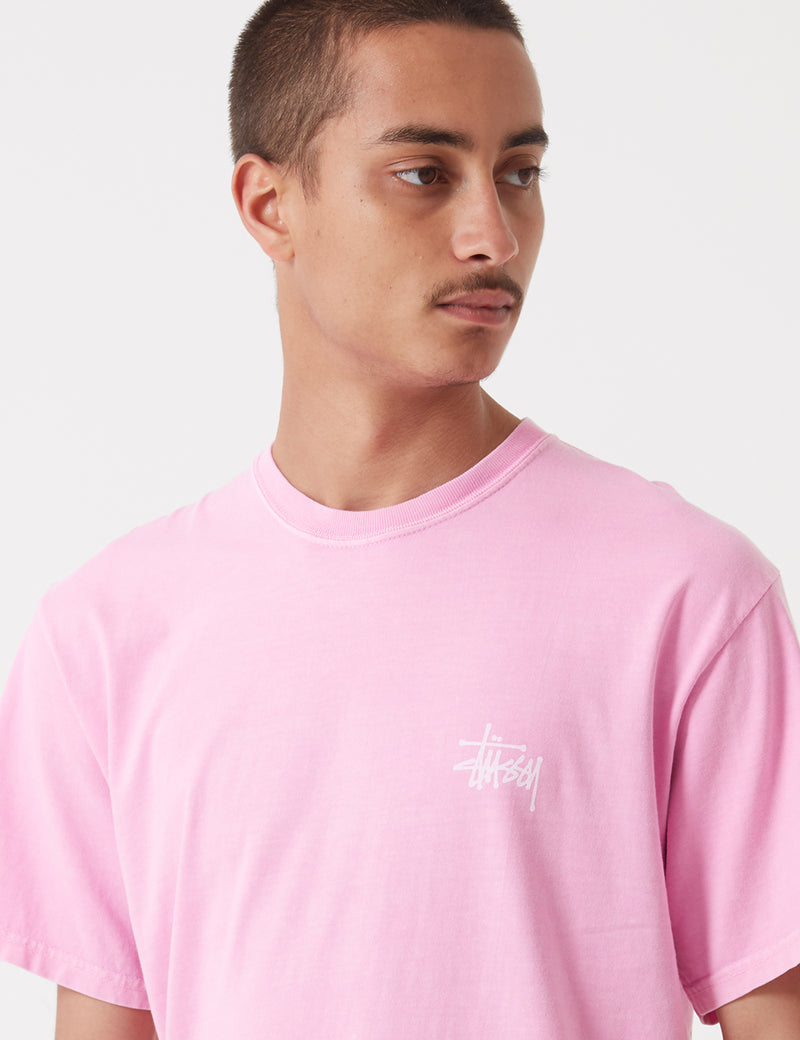 stussy t shirt rosa