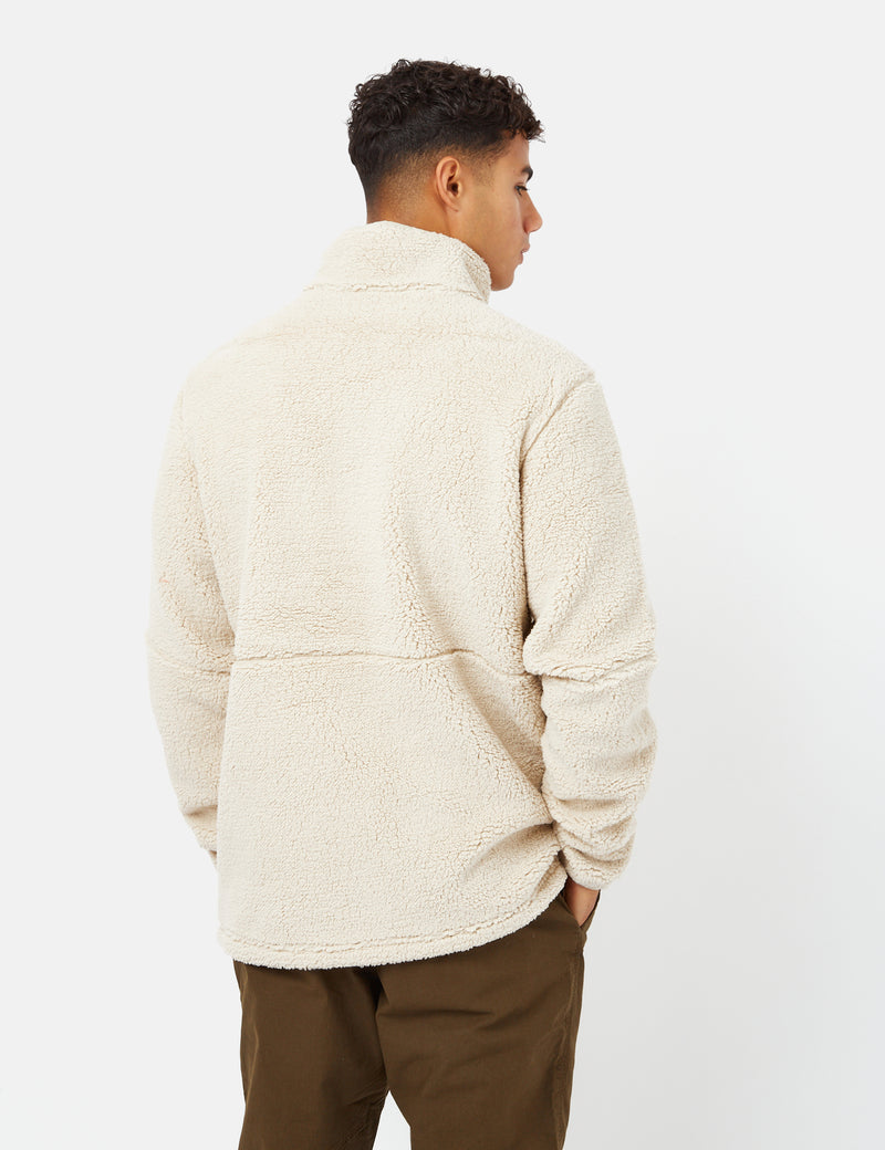 Columbia Mountainside Heavyweight Fleece - Blanc Fossile Ancien/Gris Requin
