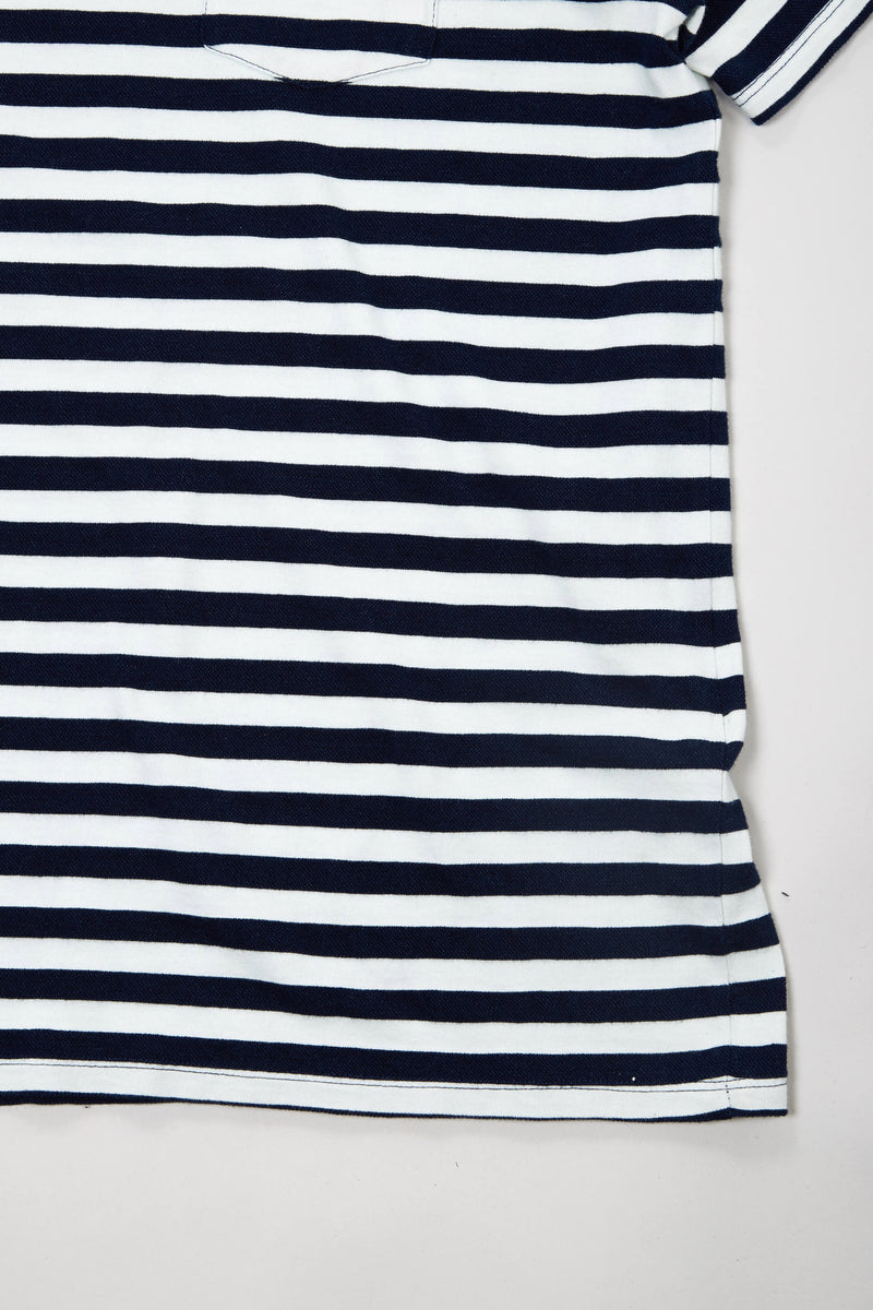 Levis Sunrise Pocket Stripe T-shirt - Indigo Blue